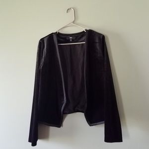 Mossimo black velvet blazer